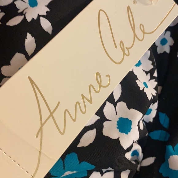 ANNE Cole Marilyn Floral Halter Swimsuit Top - Picture 8 of 9